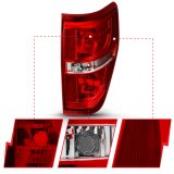 ANZO 2009-2014 Ford F-150 Euro Taillight Red/Clear (W/O Bulb) thumbnail 9