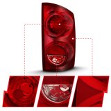 ANZO 2007-2009 Dodge Ram 1500 Tail Light Red Lens (OE) thumbnail 9