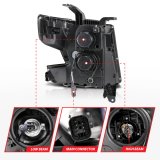 ANZO 2015-2020 Chevy Tahoe Projector Headlights Plank Style Chrome w/DRL thumbnail 9