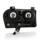 ANZO 2005-2010 Chrysler 300 Crystal Headlight Black thumbnail 2