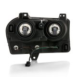 ANZO 2005-2010 Chrysler 300 Crystal Headlight Black thumbnail 5