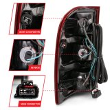 ANZO 2007-2013 Chevy Silverado Taillight Red/Clear Lens (OE Replacement) thumbnail 7