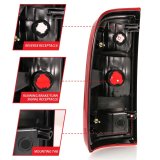ANZO 2008-2016 Ford F-250 Taillight Red/Clear Lens (OE Replacement) thumbnail 4