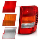 ANZO 1999-2004 Jeep Grand Cherokee Taillight Red/Clear Lens (OE Replacement) thumbnail 2