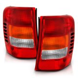 ANZO 1999-2004 Jeep Grand Cherokee Taillight Red/Clear Lens (OE Replacement) thumbnail 6