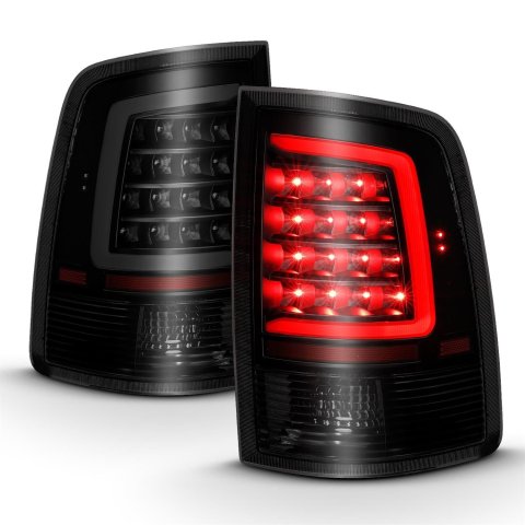 ANZO 2009-2018 Dodge Ram 1500 LED Taillight Plank Style Black w/Smoke Lens thumbnail 4