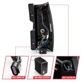 ANZO 2007-2014 Chevy Tahoe LED Taillight Plank Style Black w/Smoke Lens thumbnail 2