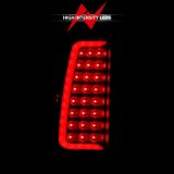 ANZO 2007-2014 Chevy Tahoe LED Taillight Plank Style Black w/Smoke Lens thumbnail 7