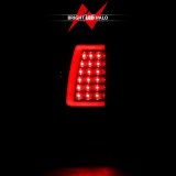 ANZO 1999-2002 Chevy Silverado 1500 LED Taillights Plank Style Black w/Smoke Lens thumbnail 8