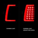 ANZO 2003-2006 Chevy Silverado 1500 LED Taillights Plank Style Black w/Smoke Lens thumbnail 7