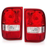 ANZO 2001-2011 Ford Ranger Taillights w/ Red/Clear Lens (OE Replacement) Pair thumbnail 3