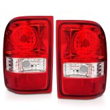 ANZO 2001-2011 Ford Ranger Taillights w/ Red/Clear Lens (OE Replacement) Pair thumbnail 9
