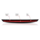ANZO 2007-2014 Chevrolet Suburban 1500 LED 3rd Brake Light Black Housing Red Lens w/ Spoiler 1pc thumbnail 4
