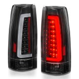 ANZO 1999-2000 Cadillac Escalade LED Taillights Black Housing Clear Lens Pair thumbnail 5