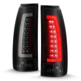 ANZO 1999-2000 Cadillac Escalade LED Taillights Black Housing Smoke Lens Pair thumbnail 4