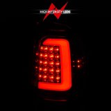 ANZO 1997-2004 Dodge Dakota LED Taillights Chrome Housing Red Lens Pair thumbnail 6