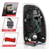 ANZO 1997-2004 Dodge Dakota LED Taillights Black Housing Smoke Lens Pair thumbnail 1