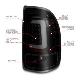 ANZO 1997-2004 Dodge Dakota LED Taillights Black Housing Smoke Lens Pair thumbnail 5
