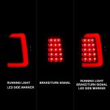 ANZO 1997-2004 Dodge Dakota LED Taillights Black Housing Smoke Lens Pair thumbnail 6