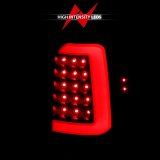 ANZO 1997-2004 Dodge Dakota LED Taillights Black Housing Smoke Lens Pair thumbnail 7