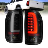 ANZO 1995-2000 Toyota Tacoma LED Taillights Black Housing Smoke Lens (Pair) thumbnail 7