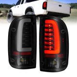 ANZO 1995-2000 Toyota Tacoma LED Taillights Black Housing Smoke Lens (Pair) thumbnail 8