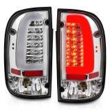 ANZO 95-00 Toyota Tacoma LED Taillights Chrome Housing Clear Lens (Pair) thumbnail 1