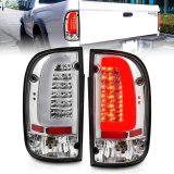 ANZO 95-00 Toyota Tacoma LED Taillights Chrome Housing Clear Lens (Pair) thumbnail 3