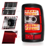 ANZO 2000-2006 Chevrolet Tahoe LED Tail Lights w/ Clear Lens Black Housing thumbnail 2