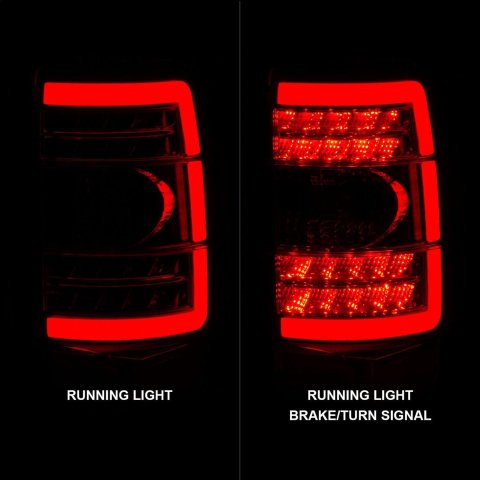 ANZO 2000-2006 Chevrolet Tahoe LED Tail Lights w/ Red Lens Chrome Housing thumbnail 6