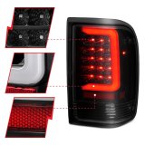 ANZO 1993-1997 Ford Ranger LED Tail Lights w/ Light Bar Black Housing Smoked Lens thumbnail 2