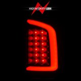 ANZO 2002-2006 Dodge Ram 1500 LED Tail Lights w/ Light Bar Black Housing Smoke Lens thumbnail 6