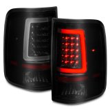 ANZO 2004-2006 Ford F-150 LED Tail Lights w/ Light Bar Black Housing Smoke Lens thumbnail 4