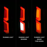 ANZO 2015-2020 Chevrolet Tahoe LED Tail Lights w/ Light Bar Black Housing Clear Lens thumbnail 9