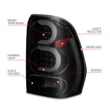 ANZO 2002-2009 Chevrolet Trailblazer LED Tail Lights w/ Light Bar Black Housing Smoke Lens thumbnail 9
