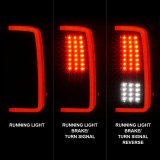 ANZO 2007-2013 Chevrolet Silverado1500/ 2500/ 3500 LED Tail Lights w/ Light Bar Black Housing Smoke thumbnail 6