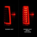 ANZO 2004-2012 Chevrolet Colorado/ GMC Canyon LED Tail Lights w/ Light Bar Chrome Housing Red/Clear thumbnail 5