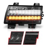 ANZO Wrangler 18-21/Gladiator 20+ LED Side Marker Lights Smoke w Sequential Signal thumbnail 2