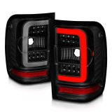ANZO 01-11 Ford Ranger LED Taillights - Black Housing w/ Smoke Lens & Light Bar thumbnail 5