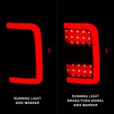 ANZO 01-11 Ford Ranger LED Taillights - Black Housing w/ Smoke Lens & Light Bar thumbnail 7