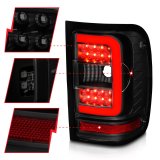 ANZO 01-11 Ford Ranger LED Taillights - Black Housing w/ Smoke Lens & Light Bar thumbnail 8