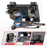ANZO 2018-2021 Jeep Wrangler LED Side Markers Chrome Housing Clear Lens w/ Sequential Signal thumbnail 2