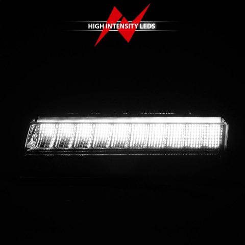 ANZO 2018-2021 Jeep Wrangler LED Side Markers Chrome Housing Smoke Lens w/ Seq. Signal Low Config thumbnail 7