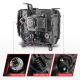 ANZO 14-15 GMC Sierra 1500/2500HD/3500HD Plank Style Projector Headlight - Chrome Housing thumbnail 8