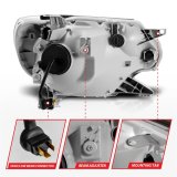 ANZO 12-15 Toyota Tacoma Projector Headlights - w/ Light Bar Switchback Black Housing thumbnail 4