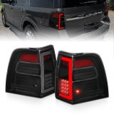 ANZO 07-17 Ford Expedition LED Taillights w/ Light Bar Black Housing Smoke Lens thumbnail 1