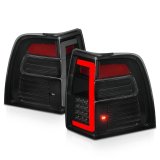 ANZO 07-17 Ford Expedition LED Taillights w/ Light Bar Black Housing Smoke Lens thumbnail 9