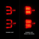 ANZO 15-19 Chevy Silverado 2500HD/3500HD (Halgn Only) LED Tail Lights w/Black Light Bar & Clear Lens thumbnail 9