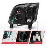 ANZO 05-09 Ford Mustang (w/Factory Halogen HL Only) Projector Headlights w/Light Bar Black Housing thumbnail 8