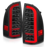 ANZO 05-15 Toyota Tacoma Full LED Tail Lights w/Light Bar Sequential Black Housing Clear Lens thumbnail 9